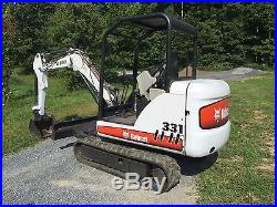 2004 Bobcat 331 Mini Excavator Nice! Runs Great! Low Cost Shipping Rates