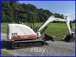 2004 Bobcat 331 Mini Excavator Nice! Runs Great! Low Cost Shipping Rates