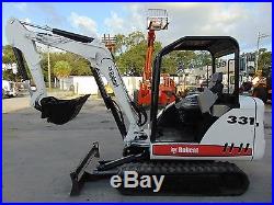 2004 Bobcat 331 Mini 7k Lb Excavator Blade Plumbed Stick 2 Speed