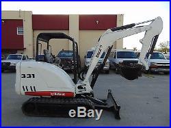 2004 Bobcat 331 Mini 7k Lb Excavator Blade Plumbed Stick 2 Speed
