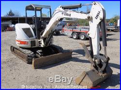 2004 Bobcat 430G Mini Excavator Hydraulic Thumb Kubota Diesel Rubber Tracks