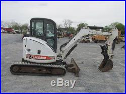 2004 Bobcat 430 Mini Excavator with Cab & Hydraulic Thumb