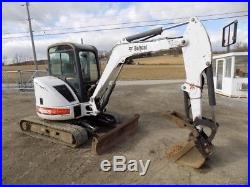 2004 Bobcat 430 Mini Excavator with Cab and Hydraulic Thumb. Coming In Soon