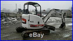 2004 Bobcat 430 ZHS Mini Excavator New Tracks Zero Swing