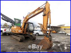 2004 Case CX130 Excavator Cab Hydraulic Thumb A/C Cab Hyd Q/C 3-Buckets