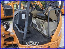 2004 Case CX31 Mini Excavator Rubber Track Open ROPS Dozer Blade Backhoe bidadoo