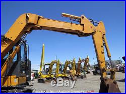 2004 Case CX75SR Hydraulic Excavator Offset Boom Rubber Tracks Diesel Midi