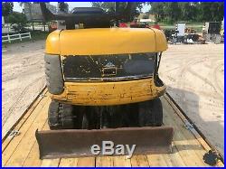 2004 Caterpillar 302.5 Mini Excavator Rubber Tracks Tractor Blade Aux