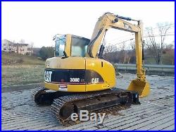 2004 Caterpillar 308C CR Hydraulic Excavator Tracked Hoe Diesel Steel Tracks Cat