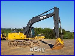 2004 John Deere 160C LC Hydraulic Excavator Tracked Hoe Diesel Tractor with Thumb