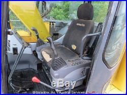 2004 Komatsu PC128US-2EO Hydraulic Excavator Heated Cab Aux Hyd Thumb A/C 86HP