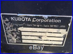 2004 Kubota KX161-3 Hydraulic Mini Excavator
