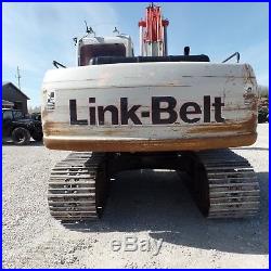 2004 Link-belt 160 LX Excavator Cab Heat A/c Nice Shape! Long Stick
