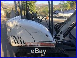 2005 Bobcat 331 Hydraulic Mini Excavator