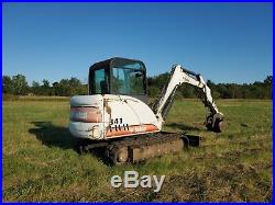 2005 Bobcat 341 Mini Excavator 3178 Hours Runs and Operates