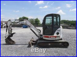 2005 Bobcat 430 Mini Excavator withCab & Hydraulic Thumb