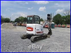 2005 Bobcat 430 Mini Excavator withCab & Hydraulic Thumb