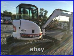 2005 Bobcat 435 Hydraulic Mini Excavator with Cab, Thumb 3rd Valve Coupler