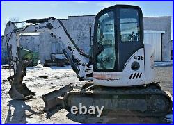 2005 Bobcat 435ag Compact Excavator. 3452 Hours, 2500rpm, 36.5 Power, 4708 Mass