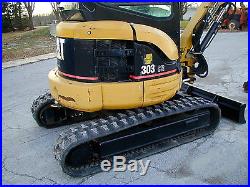 2005 Cat 303cr Mini Excavator / Cab / Heat Nationwide Shipping Available