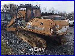2005 Case CX160 Hydraulic Excavator with Cab & Thumb