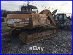 2005 Case CX160 Hydraulic Excavator with Cab & Thumb
