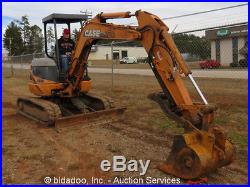 2005 Case CX36 Mini Excavator Rubber Tracks Backhoe Aux Thumb bidadoo