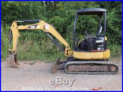 2005 Caterpillar 303CR Mini Hydraulic Excavator Aux Hydraulics 10 Bkt bidadoo
