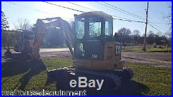 2005 Caterpillar 304CR Mini Excavator Hydraulic Diesel Rubber Tracked Hoe EROPS