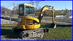 2005 Caterpillar 304CR Mini Excavator Hydraulic Diesel Rubber Tracked Hoe EROPS