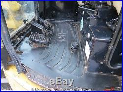 2005 Caterpillar 305CR Hydraulic Mini Excavator Cab Heat Backfill Blade AUX