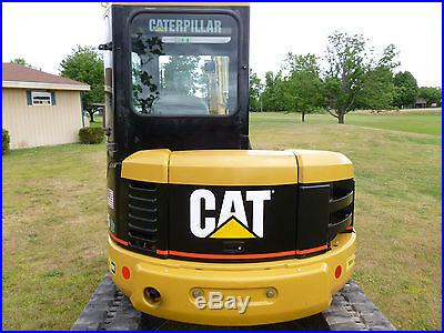 2005 Caterpillar 305 CR Mini Excavator Cat 1289 Hours