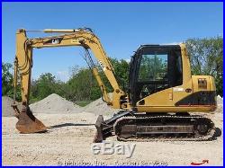 2005 Caterpillar 307CSB Hydraulic Excavator Swing Boom Cab Diesel Heat A/C Aux