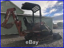 2005 Ditch Witch Xt850 Compact Skid Loader Mini Excavator Low Cost Shipping