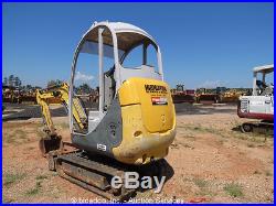 2005 Gehl 153 Mini Excavator Extendable Tracks Backhoe Backfill Blade 2-BKTS