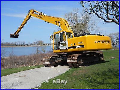 2005 Hyundai 290LC-7 Excavator 60 Ft Long Reach, 4000 Hrs, Works Perfect, Look