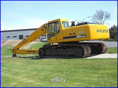 2005 Hyundai 290LC-7 Excavator 60 Ft Long Reach, 4000 Hrs, Works Perfect, Look