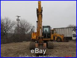2005 JCB JS130 Hydraulic Excavator A/C Cab AUX Isuzu 24 Bucket bidadoo