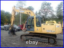 2005 John Deere 160C LC Hydraulic Excavator CLEAN! JRB Q/C Aux. Hyd A/C 160
