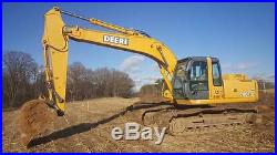 2005 John Deere 200C LC Excavator- Heavy Equipment $61,900