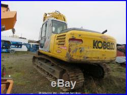 2005 Kobelco SK160LC Excavator Heat Cab A/C Hydraulic Thumb Mitsubishi Repair