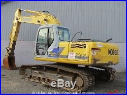 2005 Kobelco SK210LC Excavator Cab Hydraulic A/C 24 Bucket Crawler bidadoo