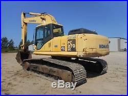 2005 Komatsu Pc270 Lc-7l Excavator With Only 2500 Hours