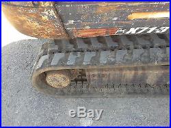 2005 Kubota KX71-3 Mini Excavator Rubber Tracks Backhoe