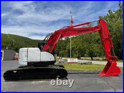 2005 Link Belt 225 Spin Ace Zero Tail Swing Excavator Plumbed Aux Hydraulics