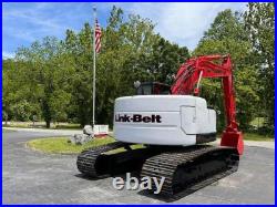 2005 Link Belt 225 Spin Ace Zero Tail Swing Excavator Plumbed Aux Hydraulics
