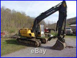 2005 Volvo EC140B LC Hydraulic Excavator With Hydraulic Thumb