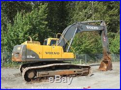 2005 Volvo EC290BLC Hydraulic Excavator A/C Cab Hyd Q/C Auxiliary Hydraulics