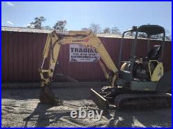 2005 Yanmar VIO27-2 Hydraulic Mini Excavator with Thumb Only 3000Hrs