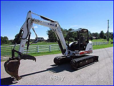 2006 BOBCAT 341 MINI EXCAVATOR 12,000 LB HYDRAULIC THUMB